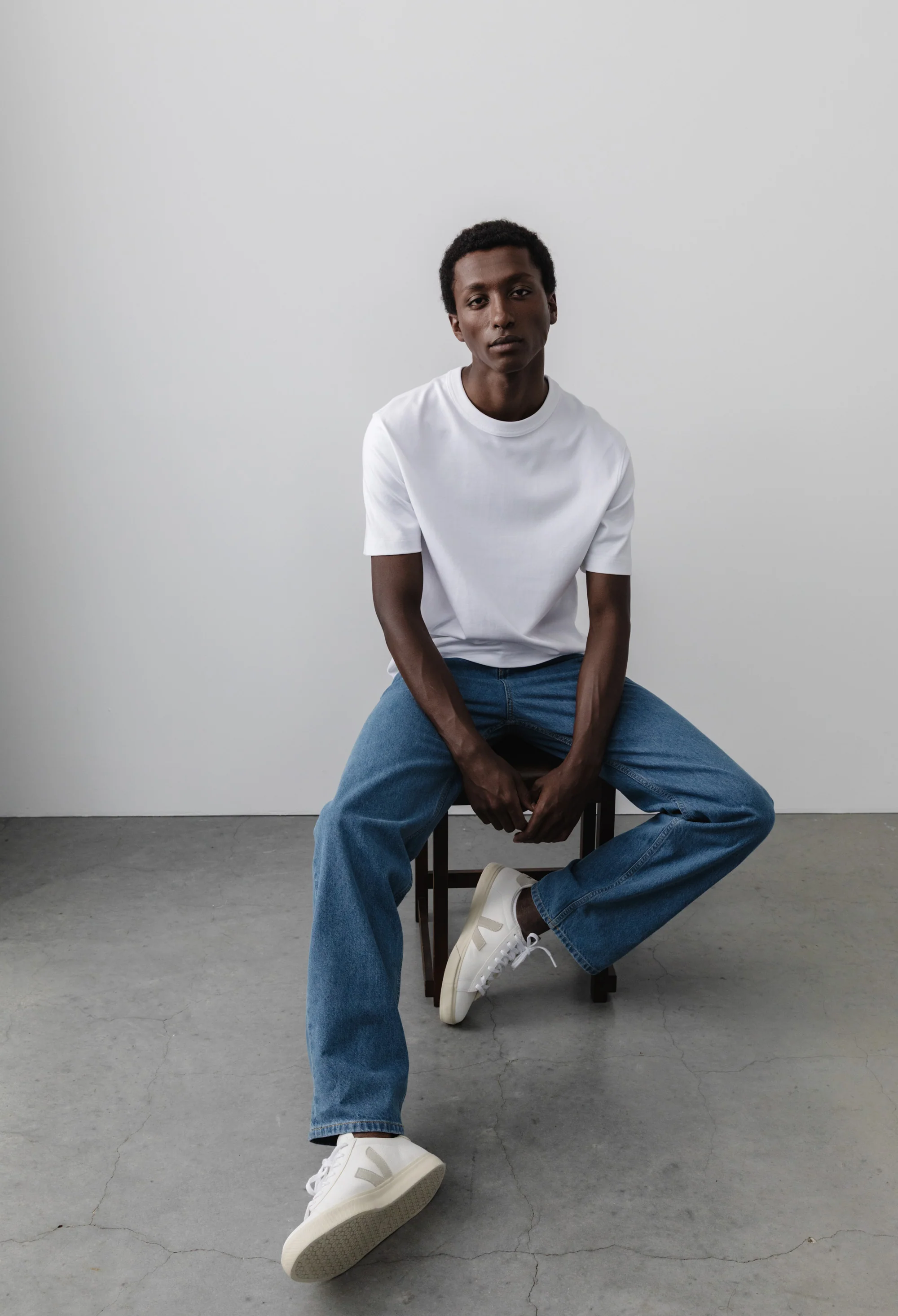 Alex Mid Loose - Light Stone - Image 8