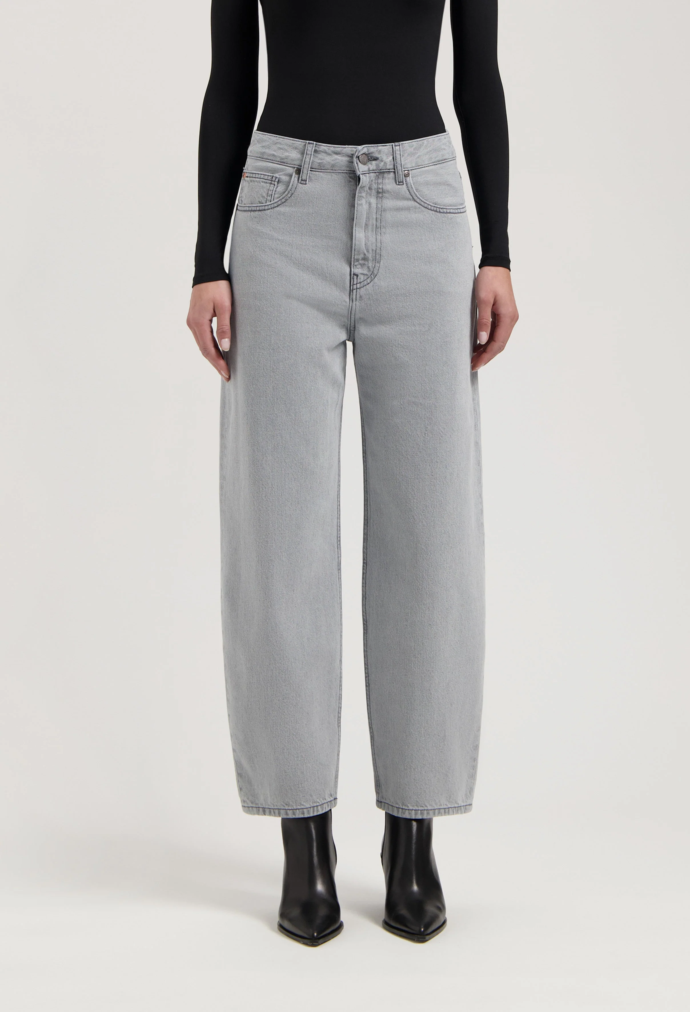 Brooke High Barrel - Light Grey - Image 4