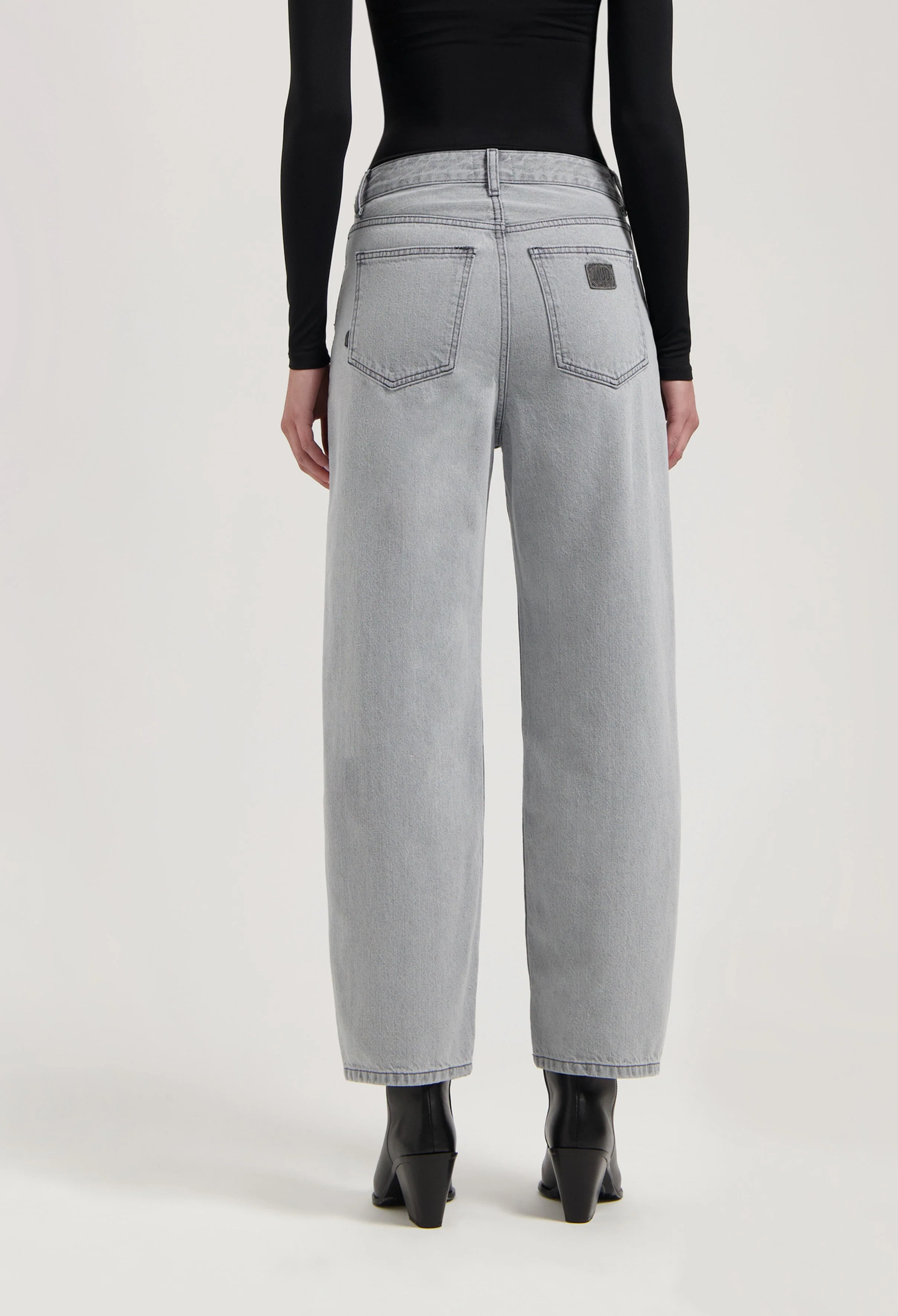 Brooke High Barrel - Light Grey - Image 5