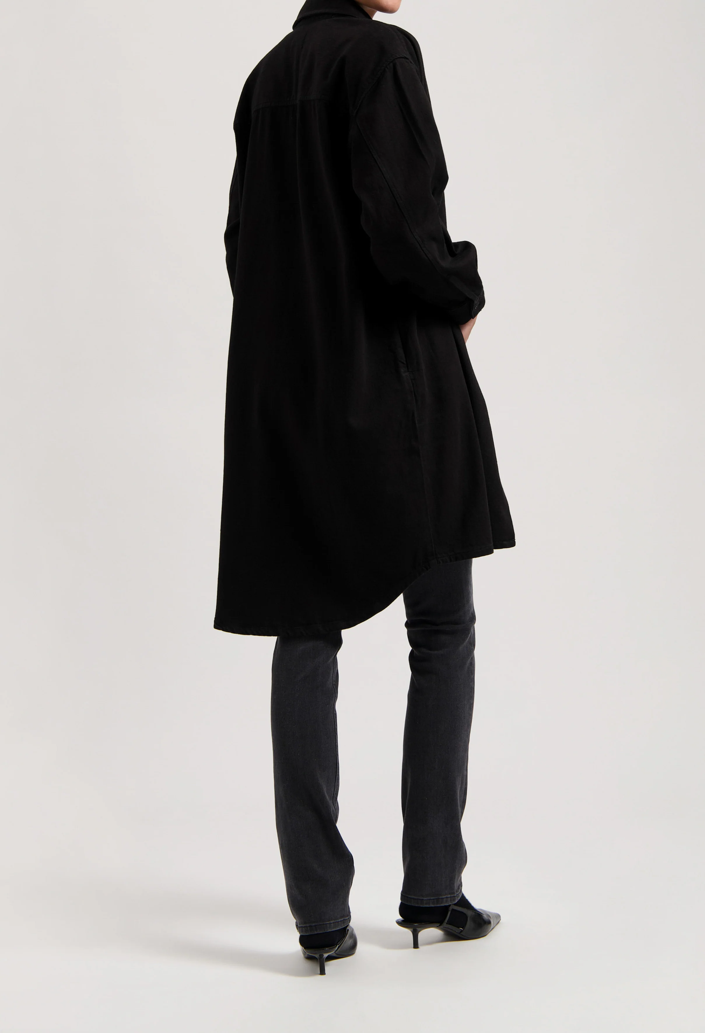 Ella Denim Dress - BlackDip - Image 3