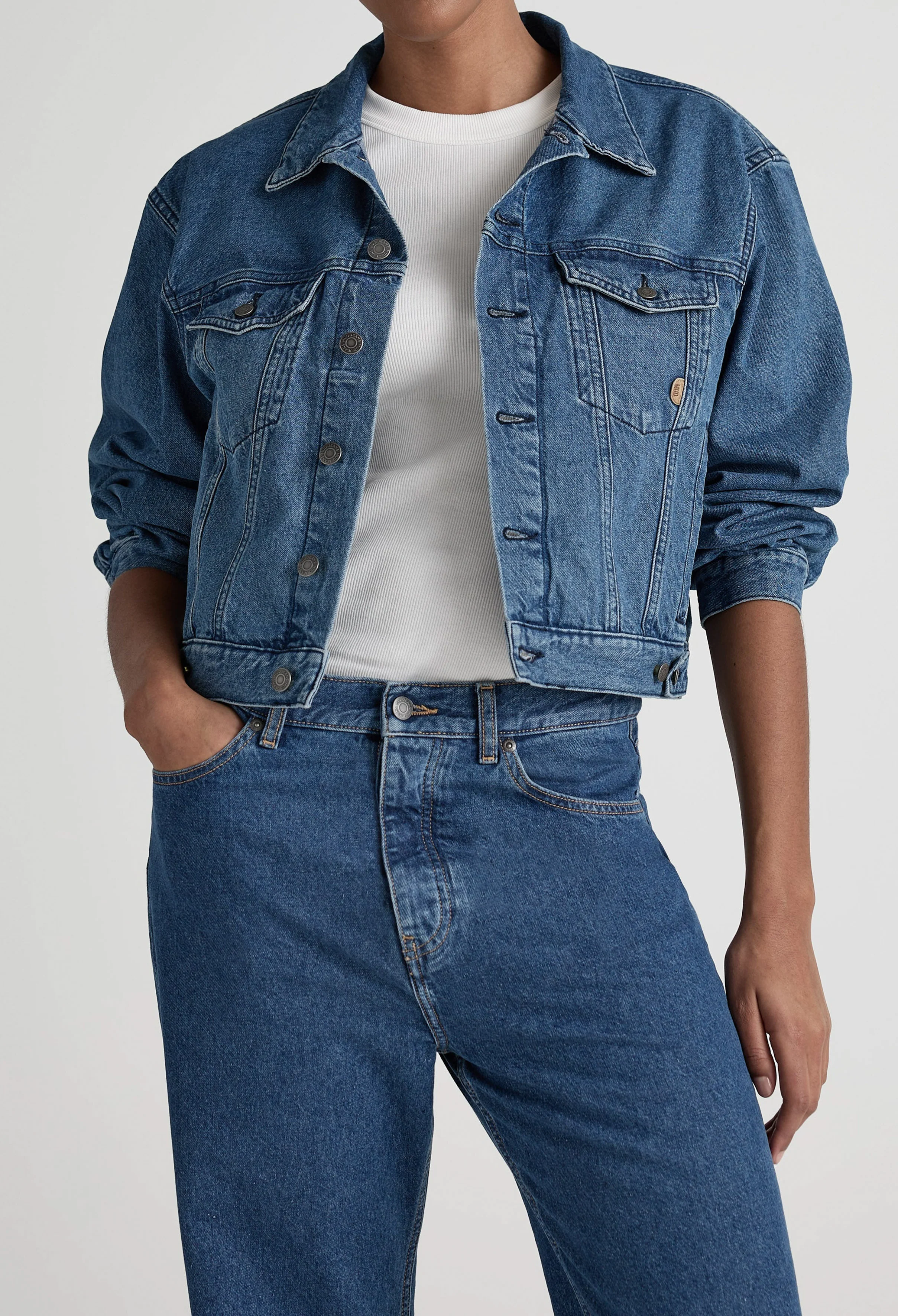 Women & Men Denim Tops