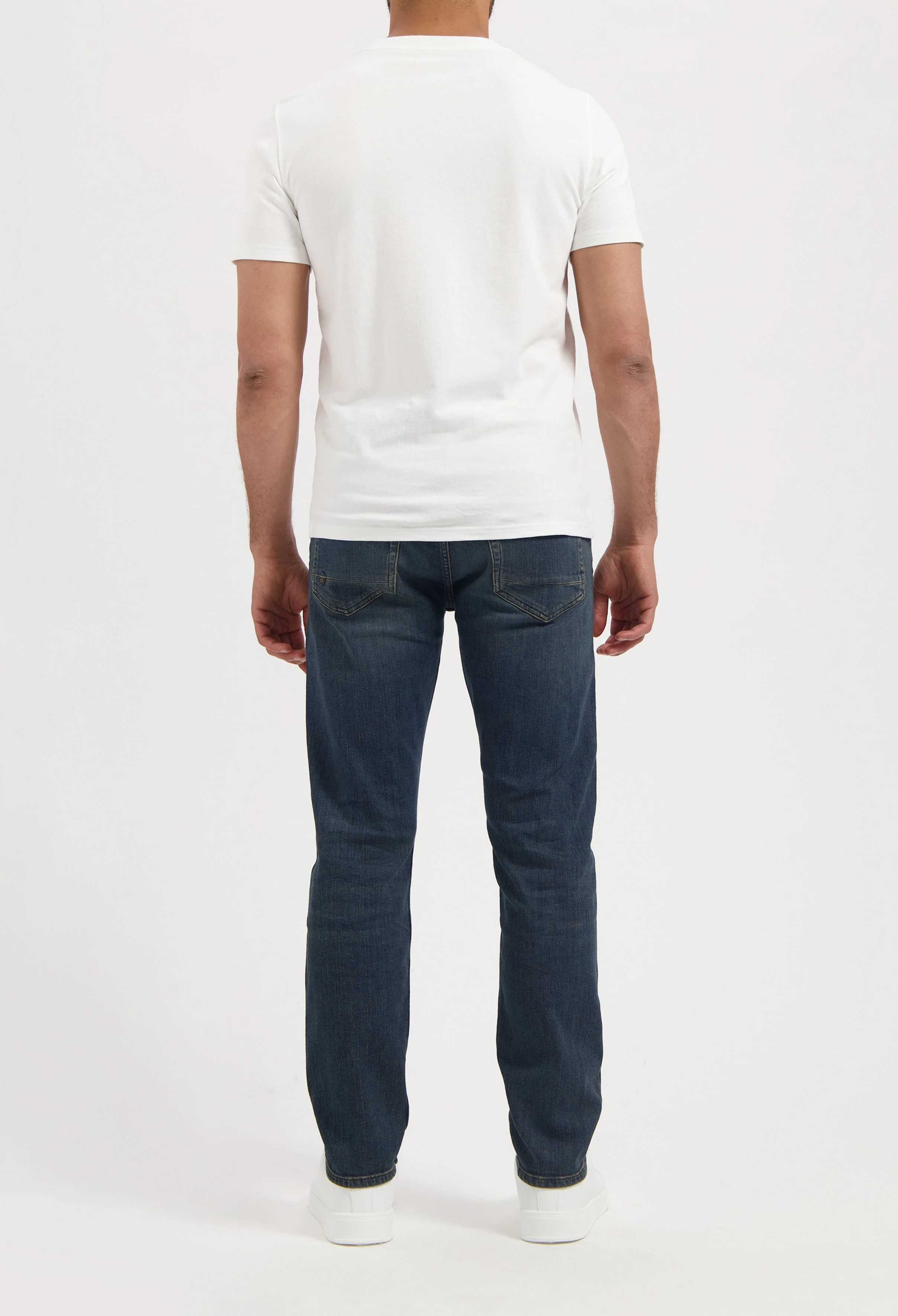 Hank Mid Tapered Selvedge - Earth Blue - Image 3