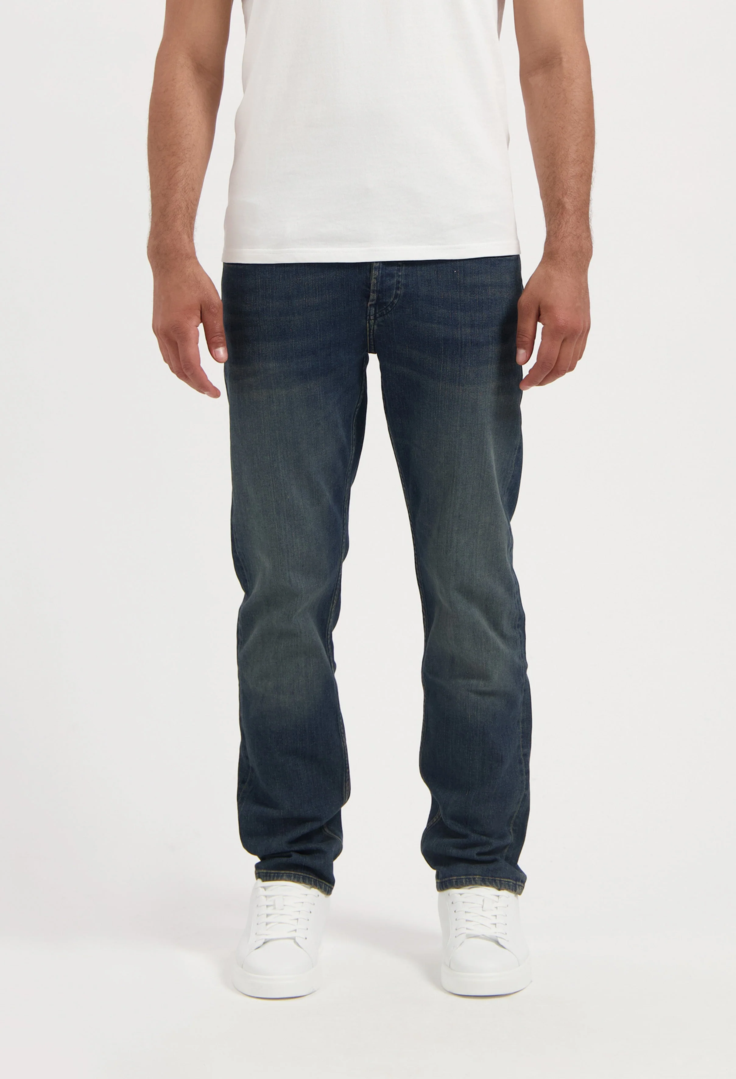 Hank Mid Tapered Selvedge - Earth Blue - Image 4