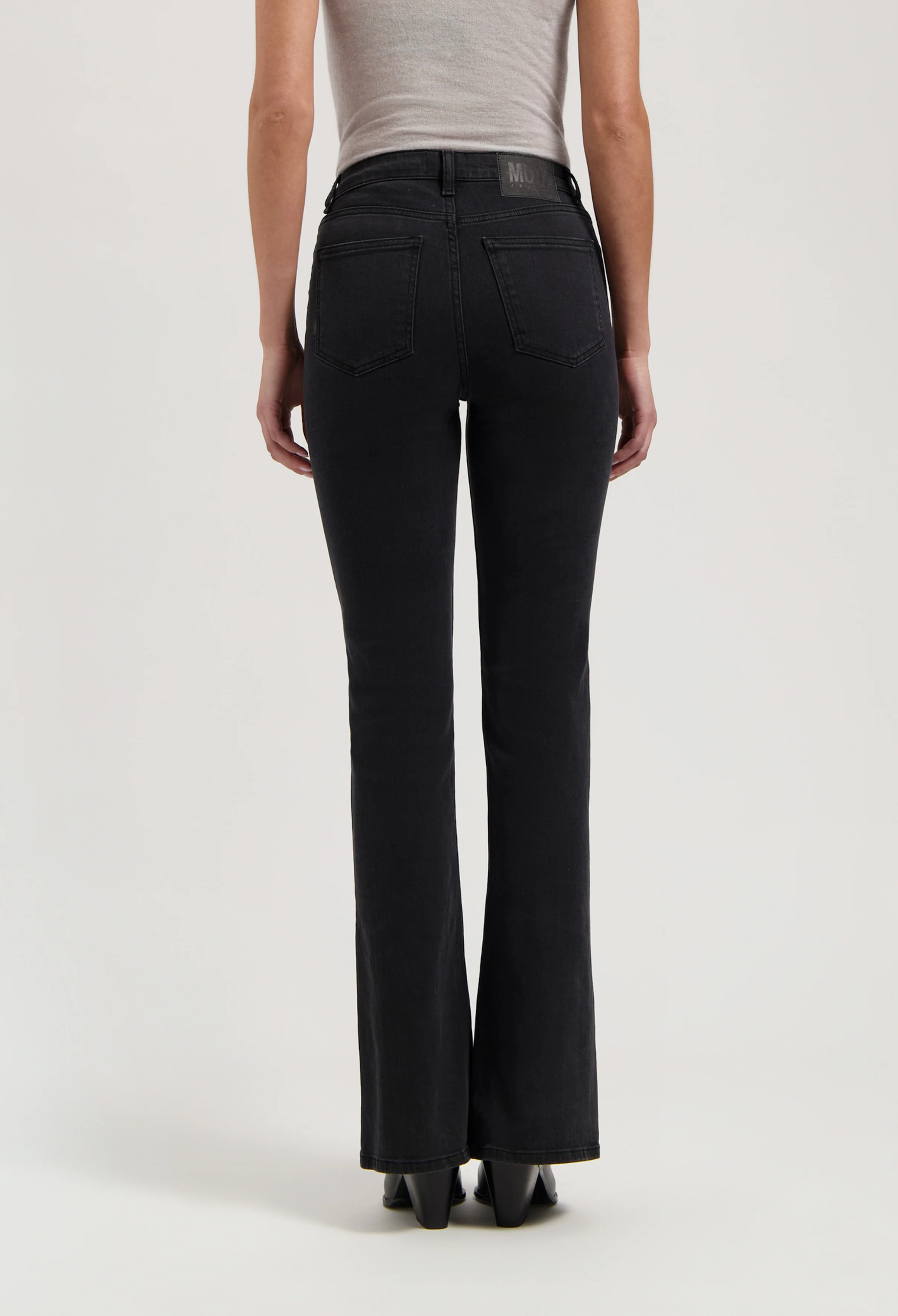 Isy High Flared - Stone Black - Image 5