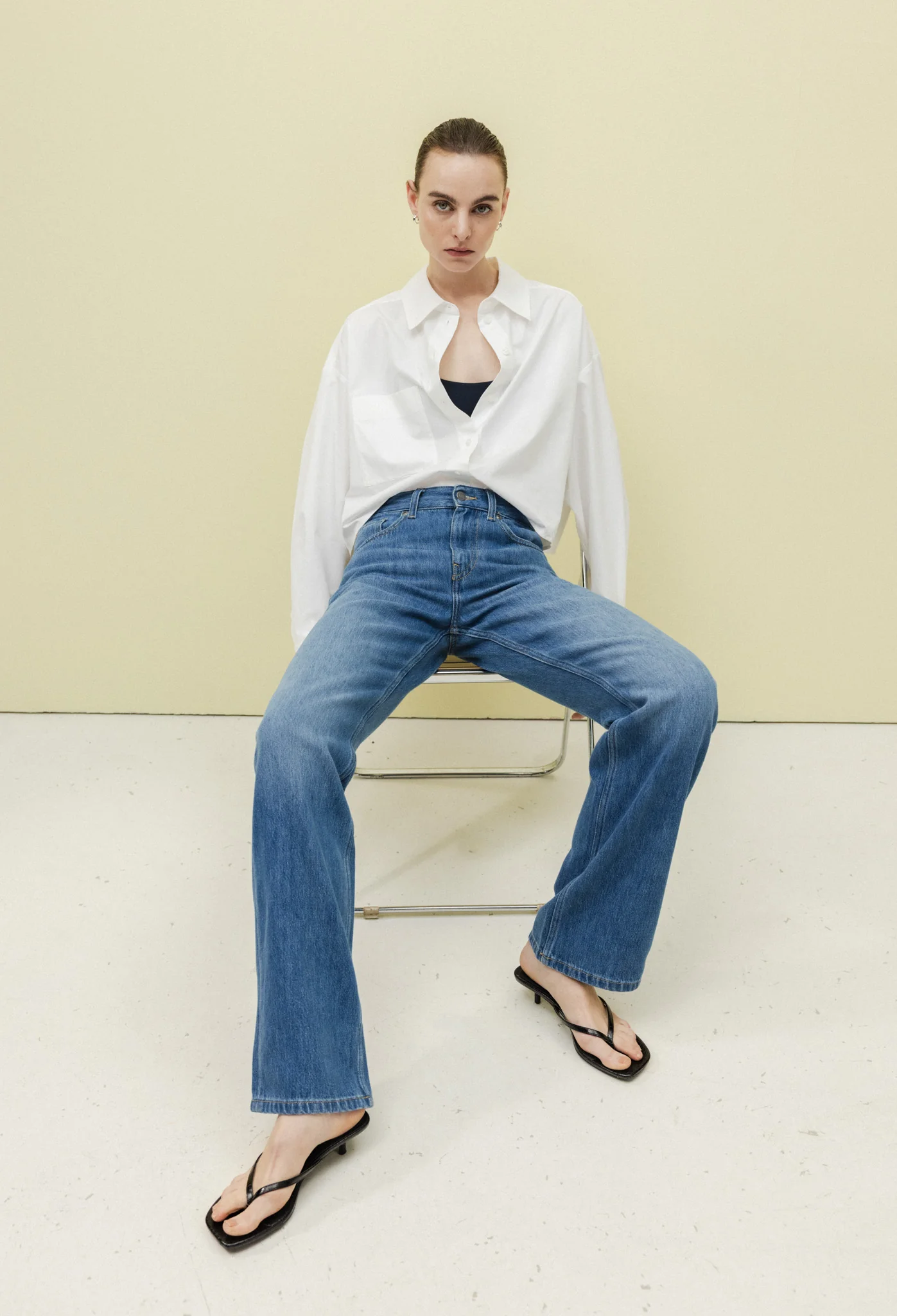 Jamie Mid Loose Flow - Medium Vintage Stone - Image 9