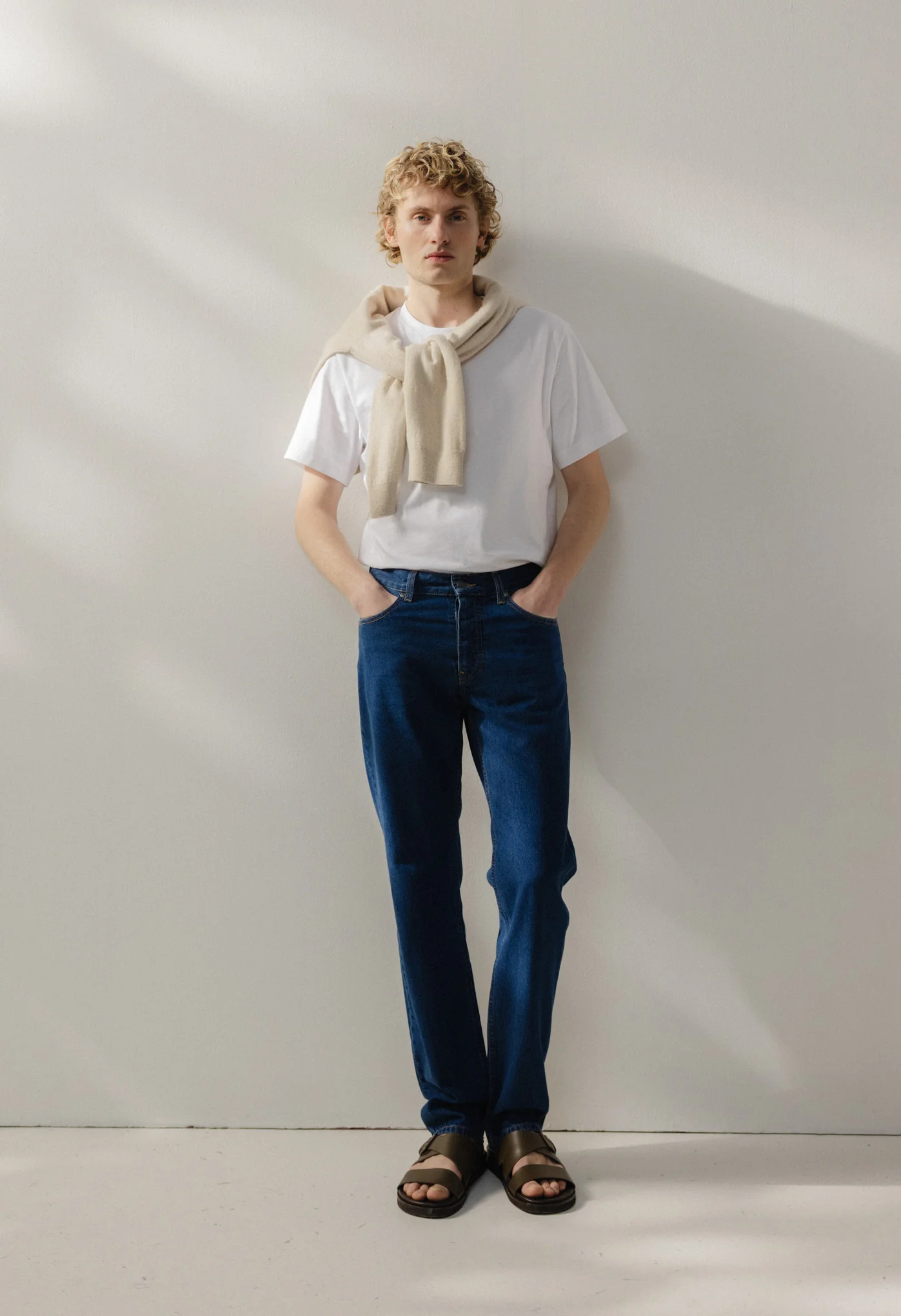 John Mid Straight - Stone Indigo - Image 13