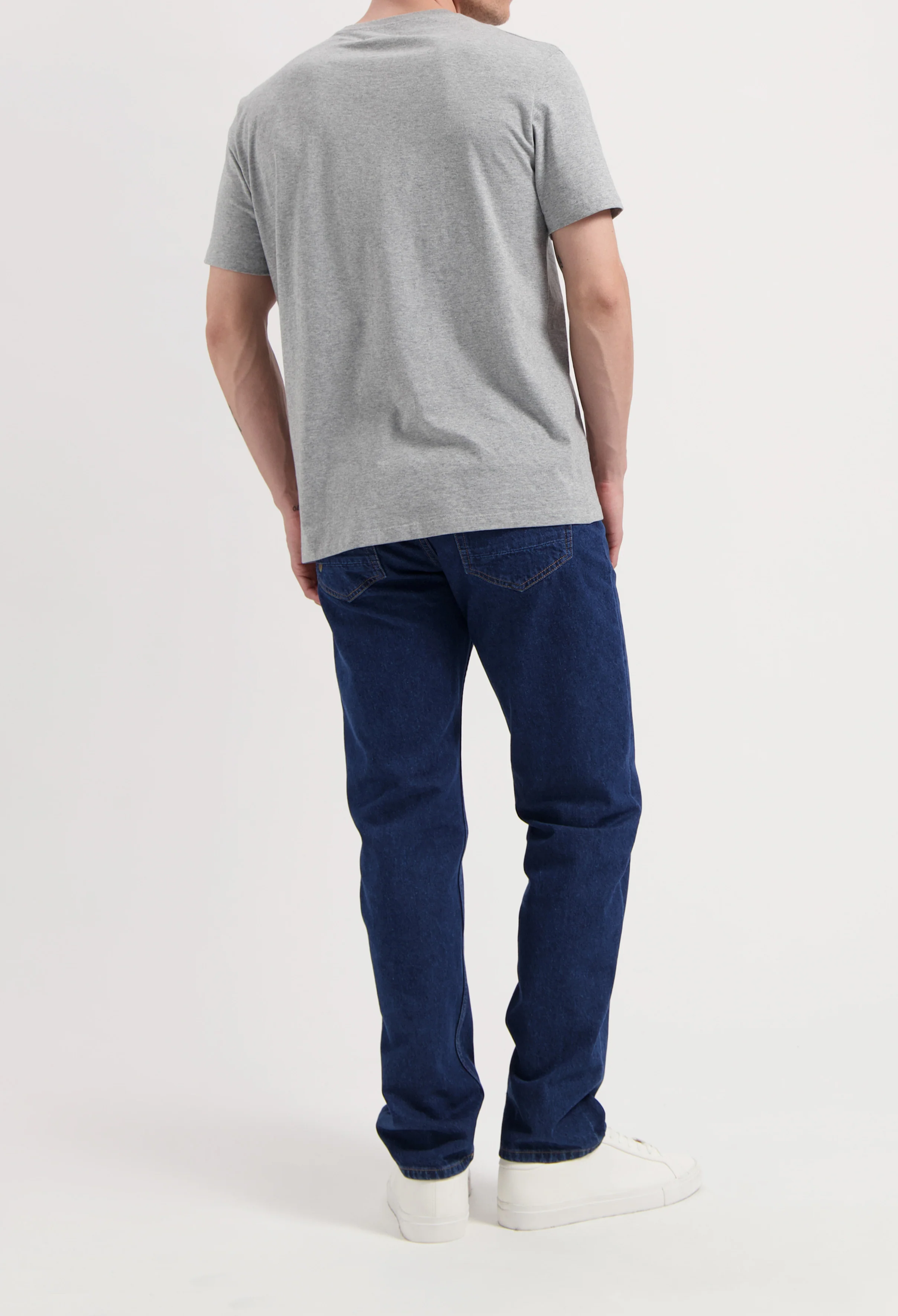 John Mid Straight - Stone Indigo - Image 3